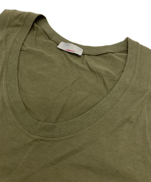 DIOR HOMME（ディオール オム）DIOR HOMME (ディオール オム) ノースリーブカットソー オリーブ サイズ:SIZE XSの古着・服飾アイテム