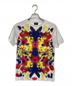 FENDIフェンディ）の古着「アートTシャツ」｜ブルー×レッド
