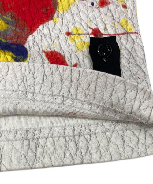 FENDI（フェンディ）FENDI (フェンディ) アートTシャツ ブルー×レッド サイズ:SIZE 46の古着・服飾アイテム