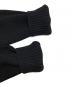 中古・古着 Saint Laurent Paris (サンローランパリ) ハラコレオパードショルダーパッチセーター ブラック×ブラウン サイズ:S：22000円