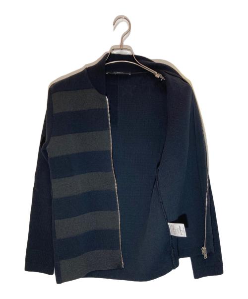 GIVENCHY（ジバンシィ）GIVENCHY (ジバンシィ) スターパッチニットジャケット ブラック サイズ:-の古着・服飾アイテム