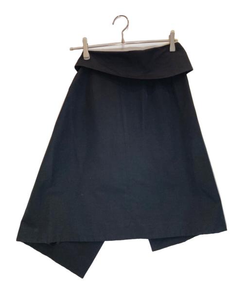 CELINE（セリーヌ）CELINE (セリーヌ) ラップスカート ブラック サイズ:SIZE 34の古着・服飾アイテム