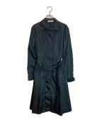 PRADAプラダ）の古着「ナイロントレンチコート」｜グリーン