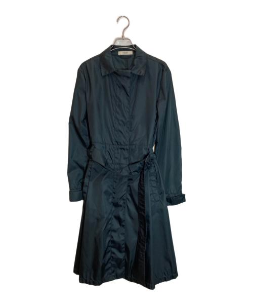 PRADA（プラダ）PRADA (プラダ) ナイロントレンチコート グリーン サイズ:38の古着・服飾アイテム