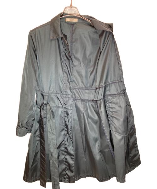 PRADA（プラダ）PRADA (プラダ) ナイロントレンチコート グリーン サイズ:38の古着・服飾アイテム