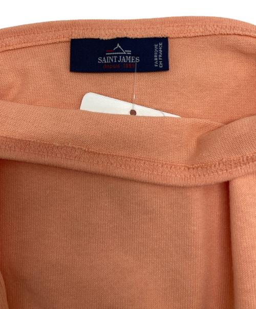 SAINT JAMES（セントジェームス）SAINT JAMES (セントジェームス) バスクシャツ ピンク サイズ:SIZE T4の古着・服飾アイテム