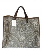 A VACATIONア ヴァケーション）の古着「TANKペイズリー柄ジャガードトートバッグ」｜グレー