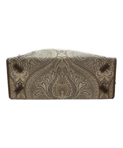 A VACATION（ア ヴァケーション）A VACATION (ア ヴァケーション) TANKペイズリー柄ジャガードトートバッグ グレー サイズ:-の古着・服飾アイテム