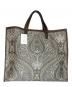 A VACATION（ア ヴァケーション）の古着「TANKペイズリー柄ジャガードトートバッグ」｜グレー