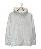 LACOSTEラコステ）の古着「Pullover Hoodie」｜ホワイト