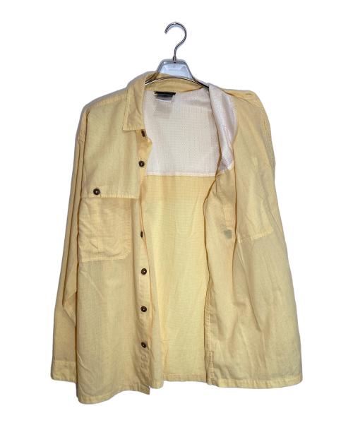 Patagonia（パタゴニア）Patagonia (パタゴニア) アイランドホッパーシャツ イエロー サイズ:Lの古着・服飾アイテム
