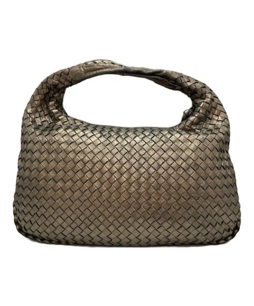 BOTTEGA VENETA（ボッテガベネタ）BOTTEGA VENETA (ボッテガベネタ) イントレチャートワンショルダーバッグ ゴールド サイズ:-の古着・服飾アイテム