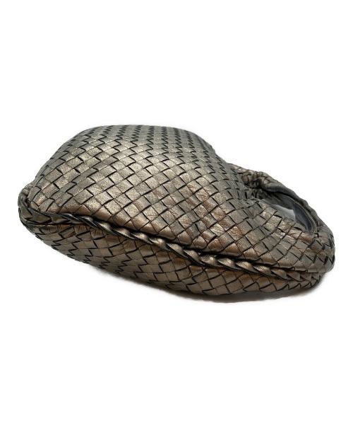 BOTTEGA VENETA（ボッテガベネタ）BOTTEGA VENETA (ボッテガベネタ) イントレチャートワンショルダーバッグ ゴールド サイズ:-の古着・服飾アイテム