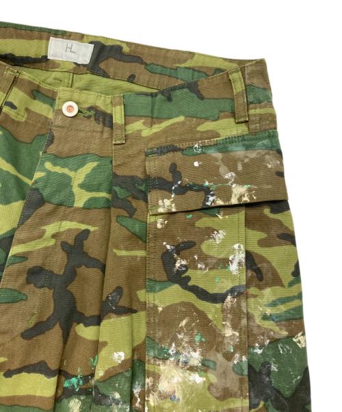 HERILL（ヘリル）HERILL (ヘリル) Duck Splash ERDL Cargo Pants カーキ サイズ:3の古着・服飾アイテム