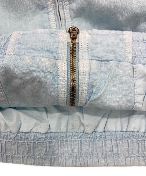 POLO RALPH LAUREN（ポロ・ラルフローレン）POLO RALPH LAUREN (ポロ・ラルフローレン) リネン ウィンドブレーカー ブルー サイズ:Ⅿの古着・服飾アイテム