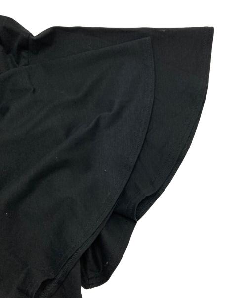 BLUE LABEL CRESTBRIDGE（ブルーレーベルクレストブリッジ）BLUE LABEL CRESTBRIDGE (ブルーレーベルクレストブリッジ) 後ろチェック切替えカットソー ブラック サイズ:38の古着・服飾アイテム