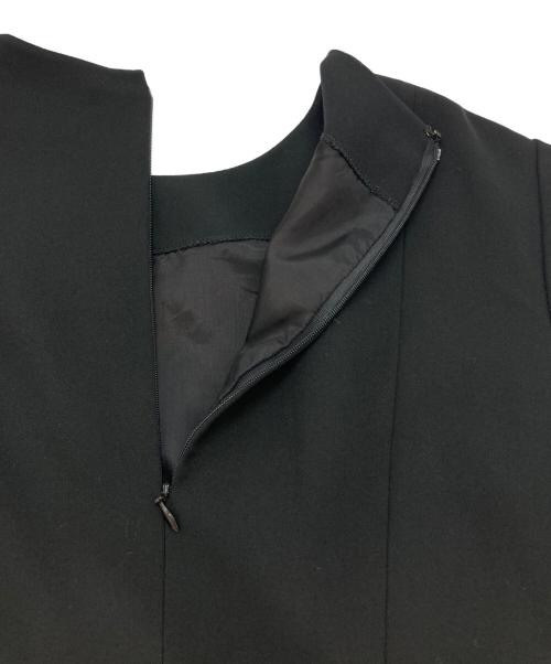 CELINE（セリーヌ）CELINE (セリーヌ) オールドウールワンピース ブラック サイズ:40の古着・服飾アイテム