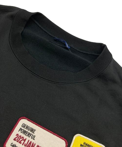 Junhashimoto（ジュンハシモト）Junhashimoto (ジュンハシモト) CU01 GROSS RICH WAPPEN ブラック サイズ:SIZE 5の古着・服飾アイテム