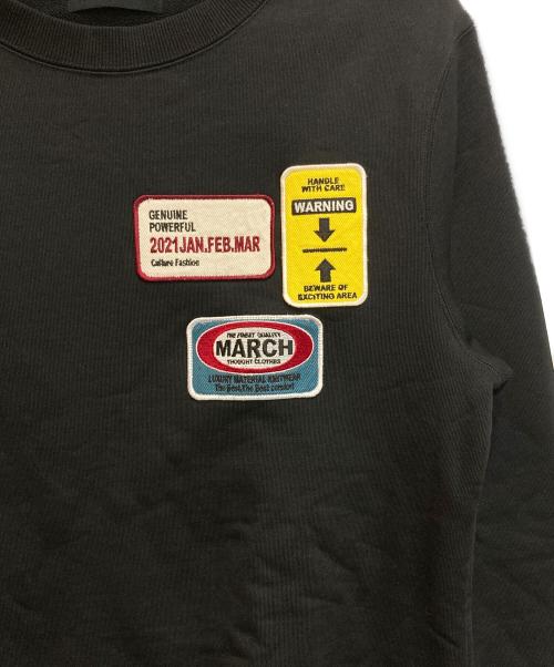 Junhashimoto（ジュンハシモト）Junhashimoto (ジュンハシモト) CU01 GROSS RICH WAPPEN ブラック サイズ:SIZE 5の古着・服飾アイテム