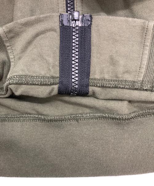 STONE ISLAND（ストーンアイランド）STONE ISLAND (ストーンアイランド) ジップパーカー カーキ サイズ:Sの古着・服飾アイテム