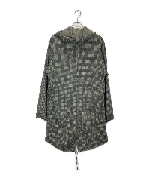 US ARMY（ユーエスアーミー）US ARMY (ユーエスアーミー) night desert camo fishtail hoodie オリーブ サイズ:-の古着・服飾アイテム
