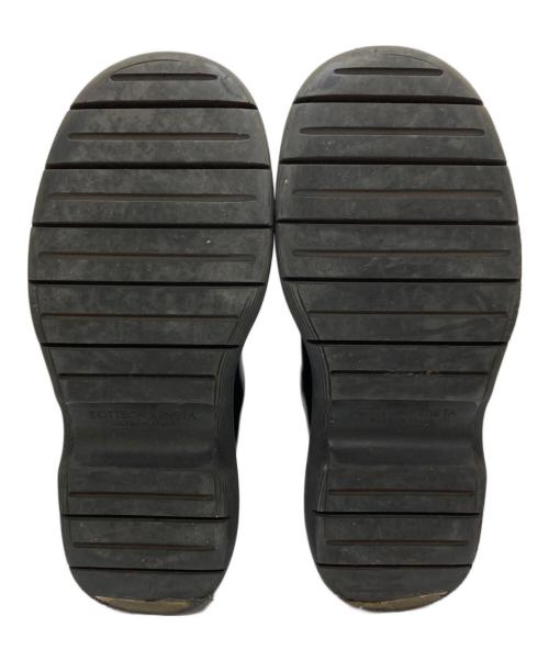 BOTTEGA VENETA（ボッテガベネタ）BOTTEGA VENETA (ボッテガベネタ) ラグ チェルシーアンクルブーツ ブラック サイズ:SIZE 42(約27cm)の古着・服飾アイテム
