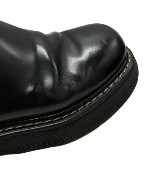 BOTTEGA VENETA（ボッテガベネタ）BOTTEGA VENETA (ボッテガベネタ) ラグ チェルシーアンクルブーツ ブラック サイズ:SIZE 42(約27cm)の古着・服飾アイテム