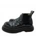 BOTTEGA VENETA (ボッテガベネタ) ラグ チェルシーアンクルブーツ ブラック サイズ:SIZE 42(約27cm)：20000円