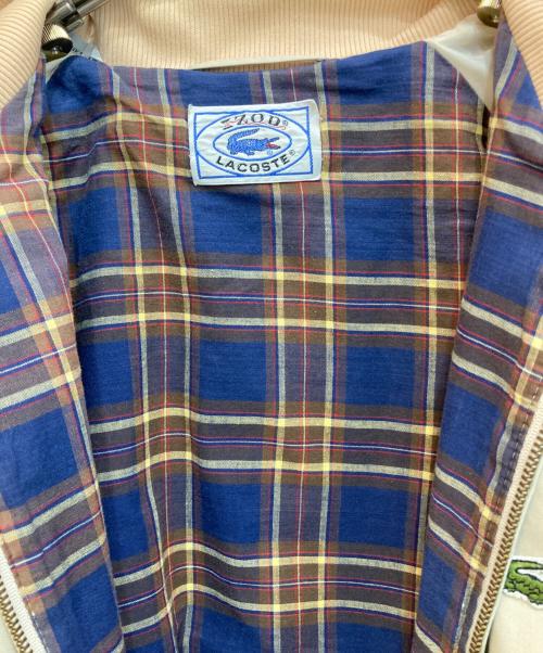 IZOD LACOSTE（アイゾッド ラコステ）IZOD LACOSTE (アイゾッド ラコステ) ドリズラージャケット ベージュ サイズ:Lの古着・服飾アイテム