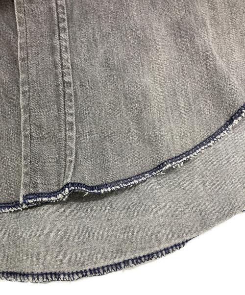 Wrangler（ラングラー）Wrangler (ラングラー) ウエスタンデニムシャツ グレー サイズ:SIZE 15 1/2の古着・服飾アイテム