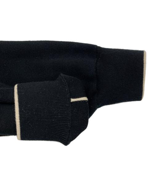 ZEGNA（ゼニア）ZEGNA (ゼニア) Viscose Blend Padded Zip Hoodie ブラック×ベージュ サイズ:Ⅿの古着・服飾アイテム