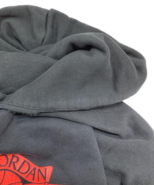 AIR JORDAN（エア ジョーダン）AIR JORDAN (エア ジョーダン) RAIR FLEECE PULLOVER HOODIE ブラック サイズ:Lの古着・服飾アイテム