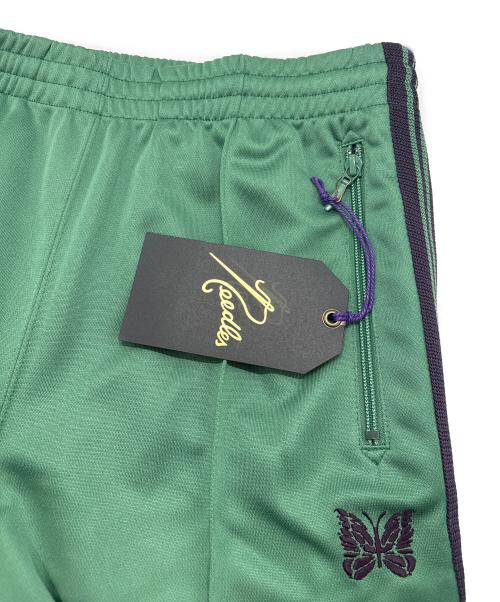 Needles（ニードルズ）Needles (ニードルズ) Zipped Track Pant グリーン×パープル サイズ:Ⅿの古着・服飾アイテム