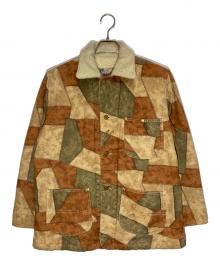 LEE（リー）の古着「Patchwork Printed Cotton Coverall」｜ブラウン×ベージュ