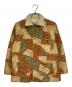 LEE（リー）の古着「Patchwork Printed Cotton Coverall」｜ブラウン×ベージュ