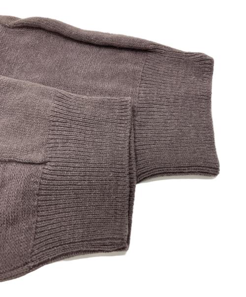 YOKE（ヨーク）YOKE (ヨーク) BLOCK CHECKED KNIT PANTS ダスティパープル サイズ:SIZE 3の古着・服飾アイテム