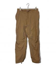 AURALEE（オーラリー）の古着「WASHED FINX RIPSTOP CHAMBRAY FIELD PANTS」｜ベージュ