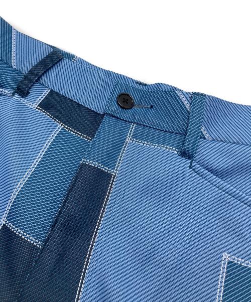 Needles（ニードルズ）Needles (ニードルズ) ブーツカットトラックパンツ ブルー×ネイビー サイズ:Ⅿの古着・服飾アイテム