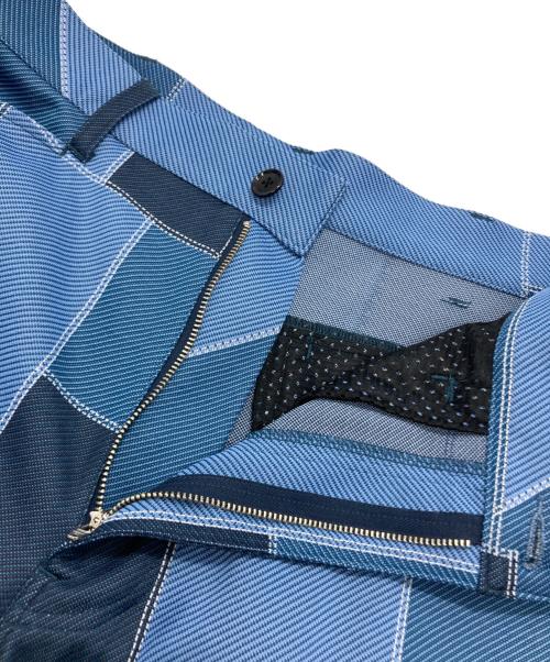 Needles（ニードルズ）Needles (ニードルズ) ブーツカットトラックパンツ ブルー×ネイビー サイズ:Ⅿの古着・服飾アイテム