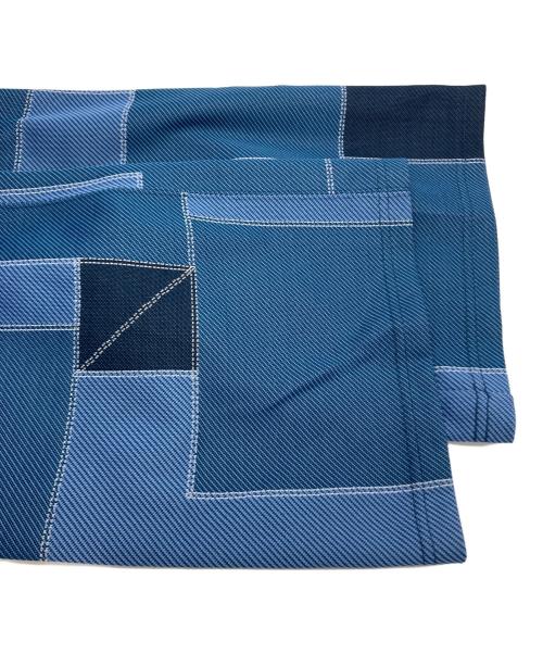 Needles（ニードルズ）Needles (ニードルズ) ブーツカットトラックパンツ ブルー×ネイビー サイズ:Ⅿの古着・服飾アイテム