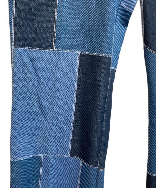 Needles（ニードルズ）Needles (ニードルズ) ブーツカットトラックパンツ ブルー×ネイビー サイズ:Ⅿの古着・服飾アイテム