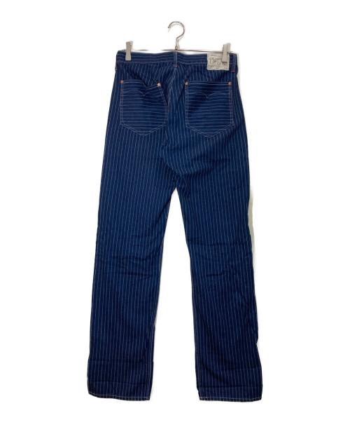 Pherrow's（フェローズ）PHERROW'S (フェローズ) WABASH STRIPE PANTS ネイビー サイズ:SIZE W30×L34の古着・服飾アイテム