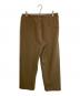 Needles (ニードルズ) Tucked W.U.Pant ブラウン サイズ:Ⅿ：8000円