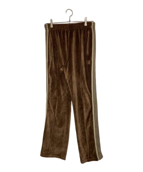 Needles（ニードルズ）Needles (ニードルズ) Velour Narrow Track Pant ブラウン サイズ:SIZE Mの古着・服飾アイテム