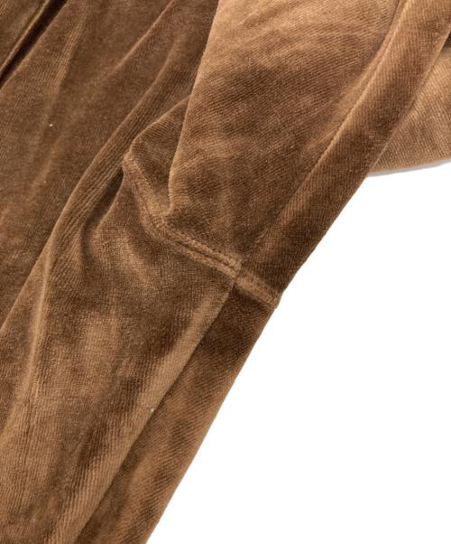 Needles（ニードルズ）Needles (ニードルズ) Velour Narrow Track Pant ブラウン サイズ:SIZE Mの古着・服飾アイテム