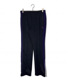Needles×FREAK'S STORE（ニードルズ×フリークスストア）の古着「別注 Narrow Track Pant Poly Smooth」｜ブラック