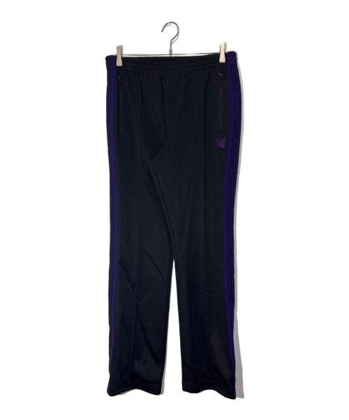 Needles（ニードルズ）Needles (ニードルズ) FREAK'S STORE (フリークスストア) 別注 Narrow Track Pant Poly Smooth ブラック サイズ:Ⅿの古着・服飾アイテム