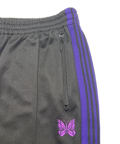 Needles（ニードルズ）Needles (ニードルズ) FREAK'S STORE (フリークスストア) 別注 Narrow Track Pant Poly Smooth ブラック サイズ:Ⅿの古着・服飾アイテム