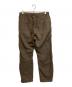 Needles (ニードルズ) ピンストライプパンツ ブラウン サイズ:Ⅿ：5000円