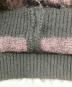 中古・古着 Needles (ニードルズ) Paysley Mohair Cardigan パープル×ブラック サイズ:Ⅿ：13000円